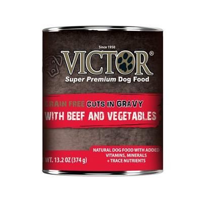 854524005450 13.2 Oz Grain Free Beef &amp; Vegetable in Gravy-Canine Dog Food, Pack of 12