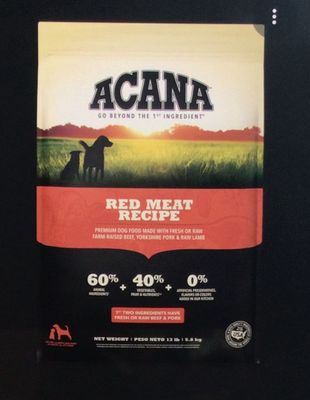 ACANA DOG RED MEAT 13LB