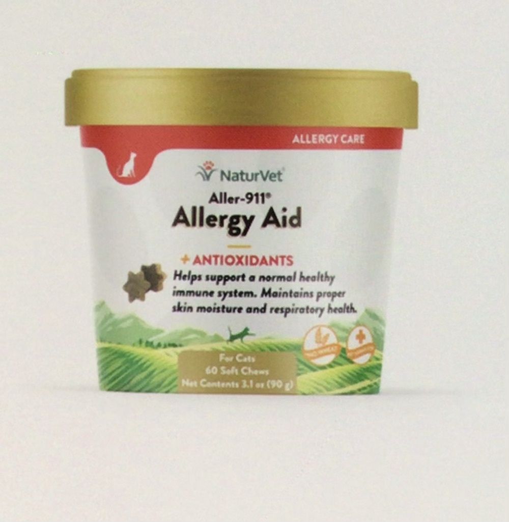 ALLER-911 PLUS SOFT CHEW 70ct 79903690 NATURVET 12/cs