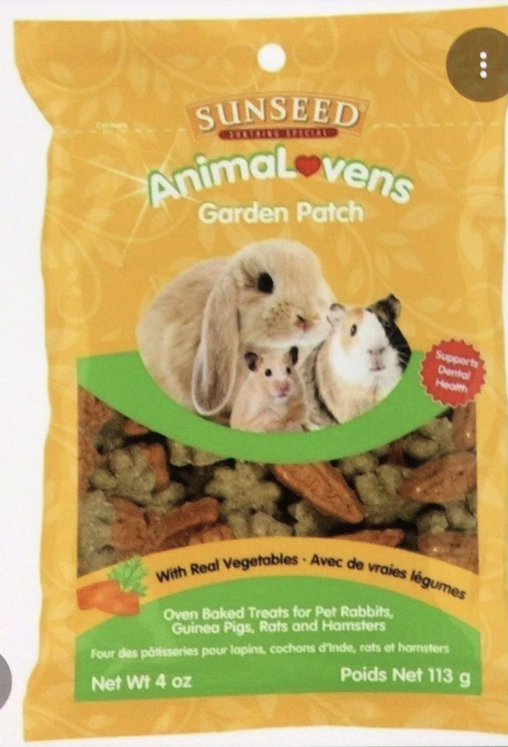 ANIMALOVENS GARDEN PATCH 4oz 36021 VITA 24/cs