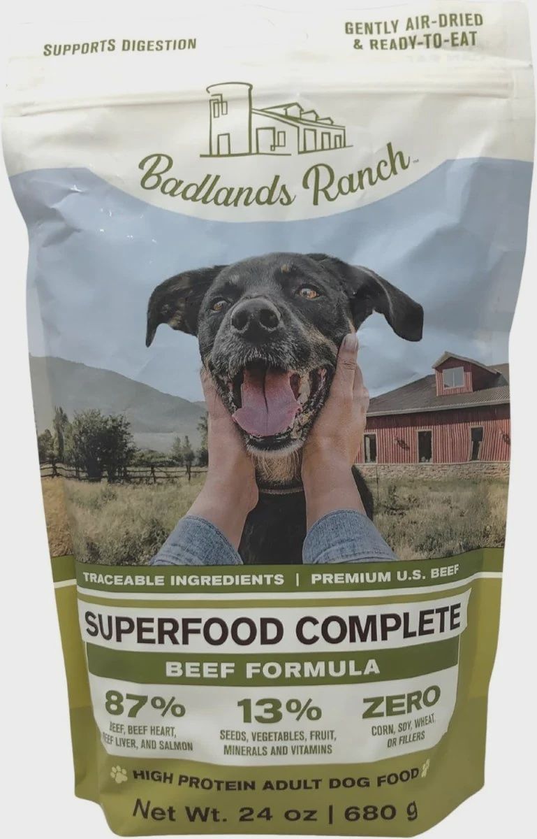 Badlands Ranch SUPERFOOD COMPLETE Beef formula