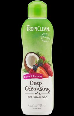 BERRY &amp; COCONUT CLEANSING SHAMPOO 20oz TRBESH20Z TROPI 12/cs