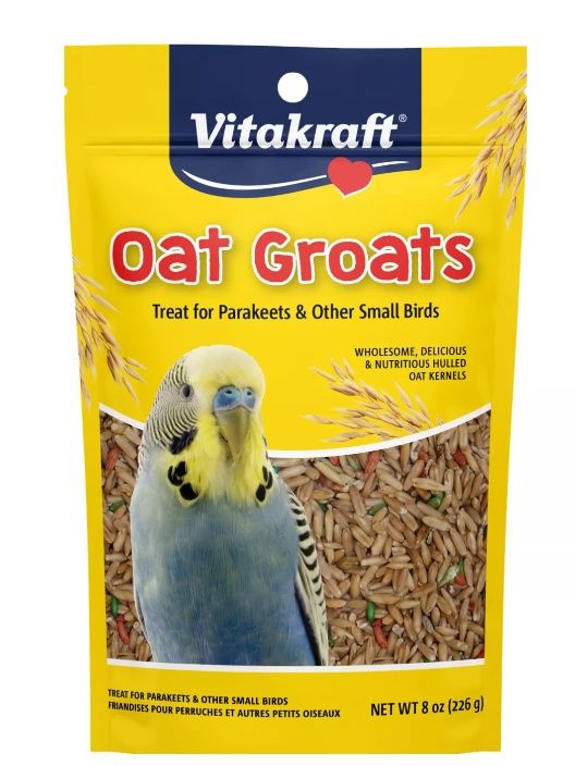 BIRD TREAT OAT GROATS 8oz 20166 VITA 24/cs