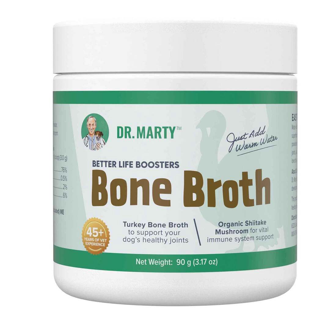 BL BOOSTERS BONE BROTH TURKEY 3.17oz DRMTBB DR MARTY 6/cs
