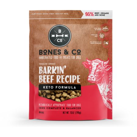BONES DOG BITES BEEF FD 12OZ 8=CS