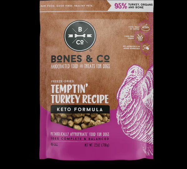 BONES DOG BITES TURKEY FD 12OZ 8=CS