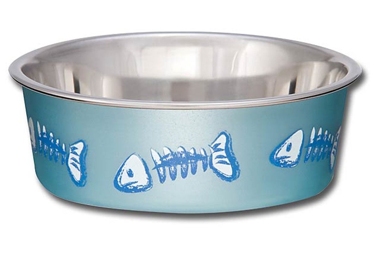BOWL BELLA SKELETON BLUE  XSM