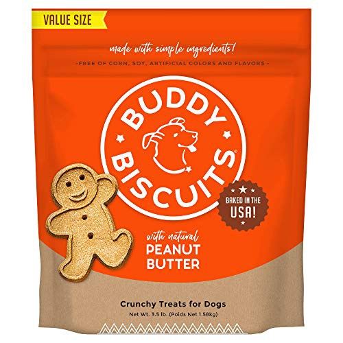 BUDDY  BISCUITS PEANUT BUTTER 3.5LB 3.5# 12507 CLOUDSTAR 6/CS