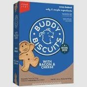 BUDDY BISCUITS BCN &amp; CHEESE 3.5# CLOUDSTAR 12203 6/cs