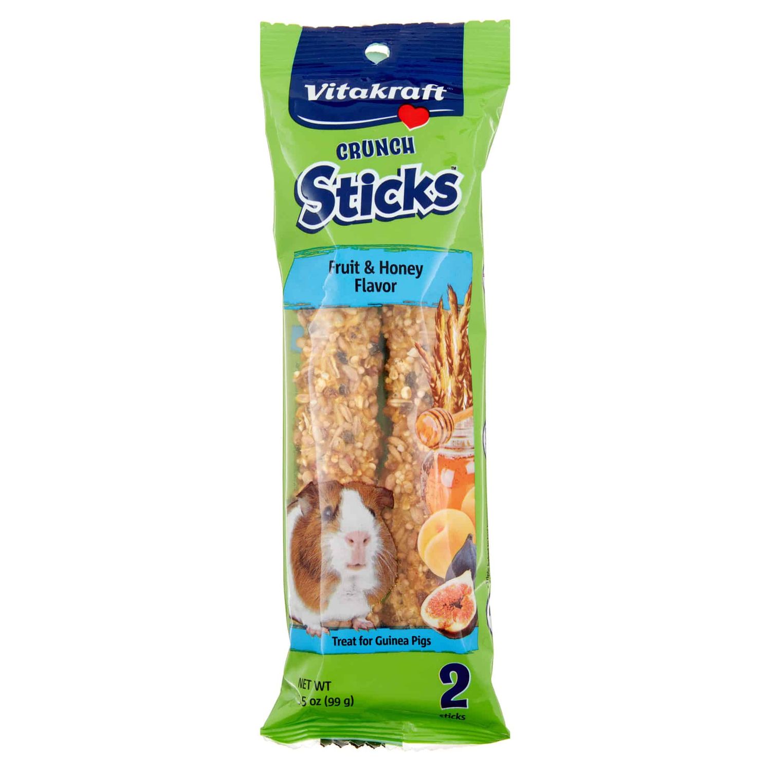 GUINEA PIG STX FRUIT &amp; HONEY 3.5oz 25757 VITA 30/cs
