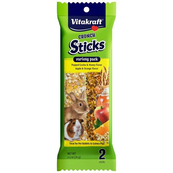 SM ANIMAL STICKS VAR PK GRN/ HNY/FRUIT 2.5oz 31710 VITA 30c