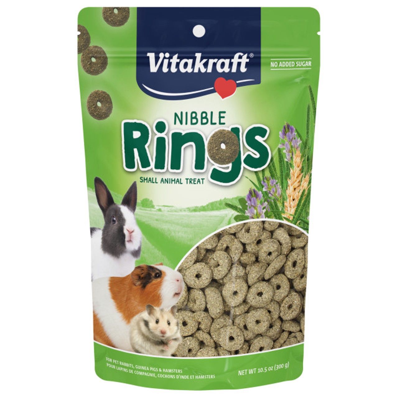 SM ANIMAL NIBBLE RINGS 10.6oz 20390 VITA 24/cs