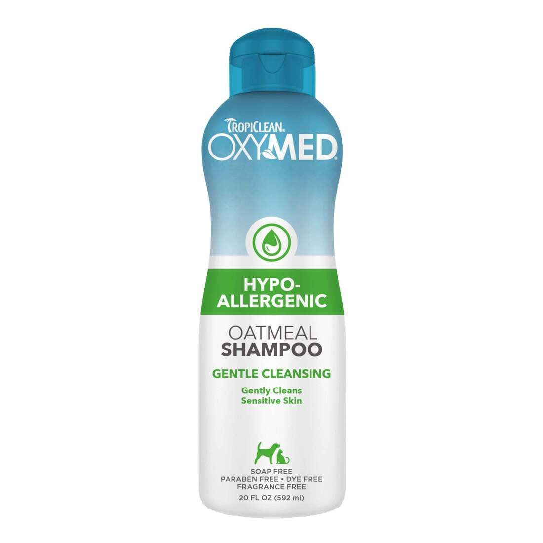 OXYMED HYPOALLERGENIC SHAMPOO 20oz OXHASH20Z TROPI 12/cs