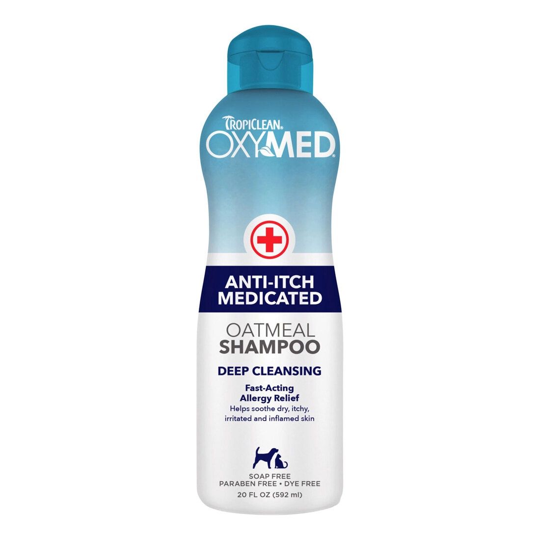 OXYMED MEDICATED ANTI ITCH SHAMPOO 20oz OXSH20Z TROPI 12/cs