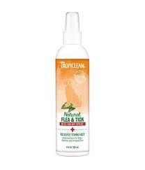 NATURAL FLEA &amp; TICK BITE RELIEF SPRAY 8oz FTBRSP8Z TROPI 24/cs