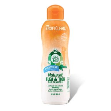 NATURAL FLEA &amp; TICK SOOTHING SHAMPOO