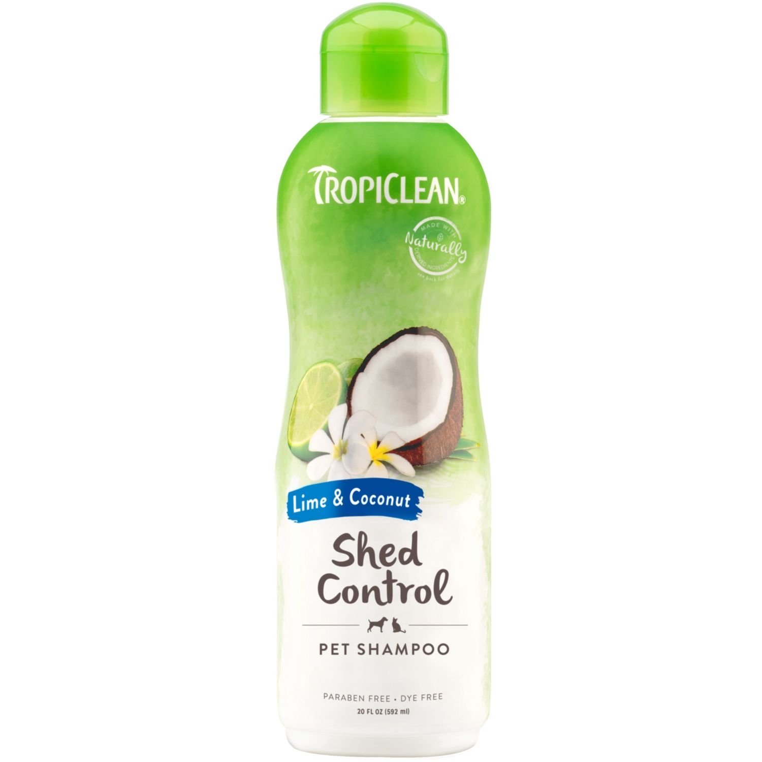 LIME &amp; COCONUT DESHEDDING SHAMPOO 20oz TRLMSH20Z TROPI 12/cs