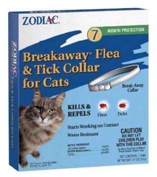 ZODIAC F&amp;T COLLAR CAT 13" 7mo 100520395 ZODIAC 24/c CLS
