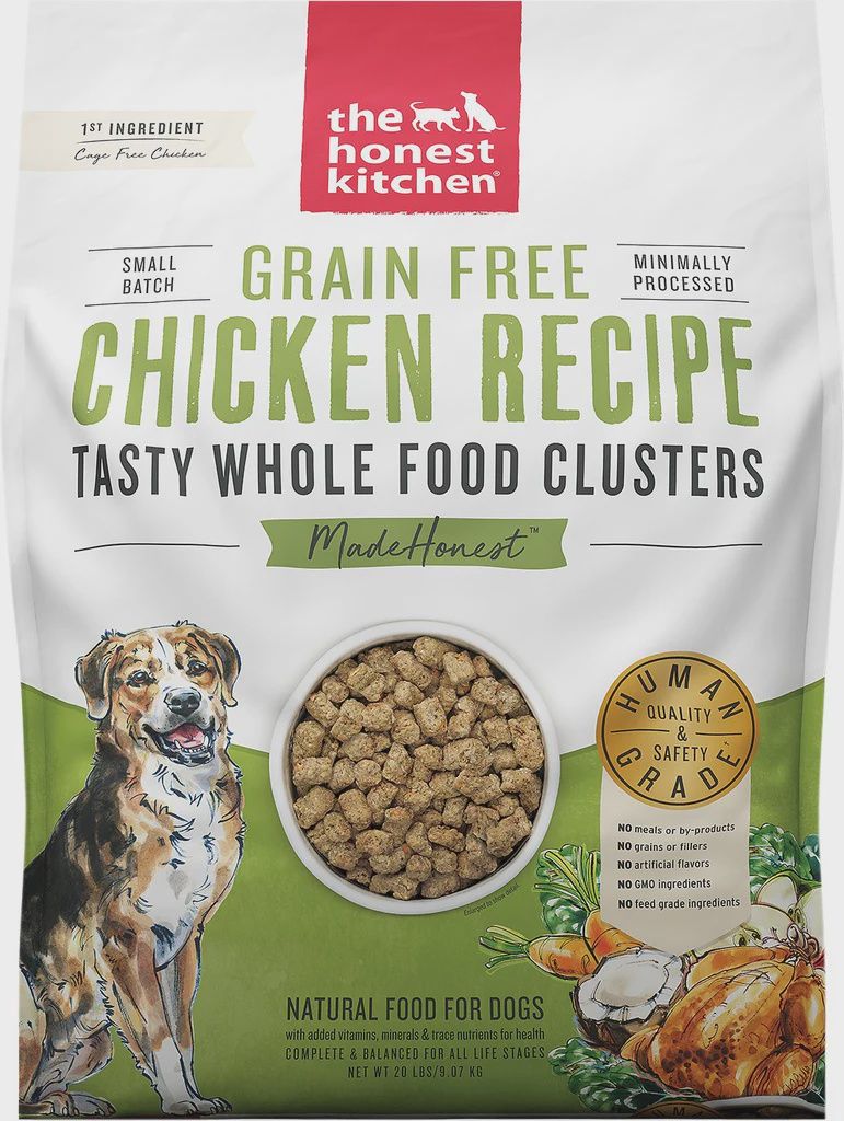 THK DOG WHOLE FOOD CLUSTERS, CHICKEN GF, LB: 10
