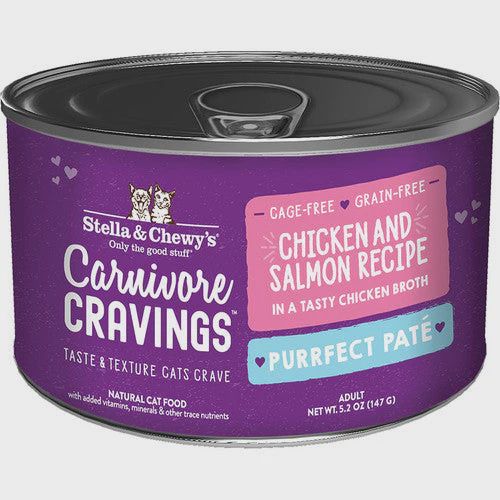 SC CAT CRAVINGS CHICKEN SALMON PATE CAN