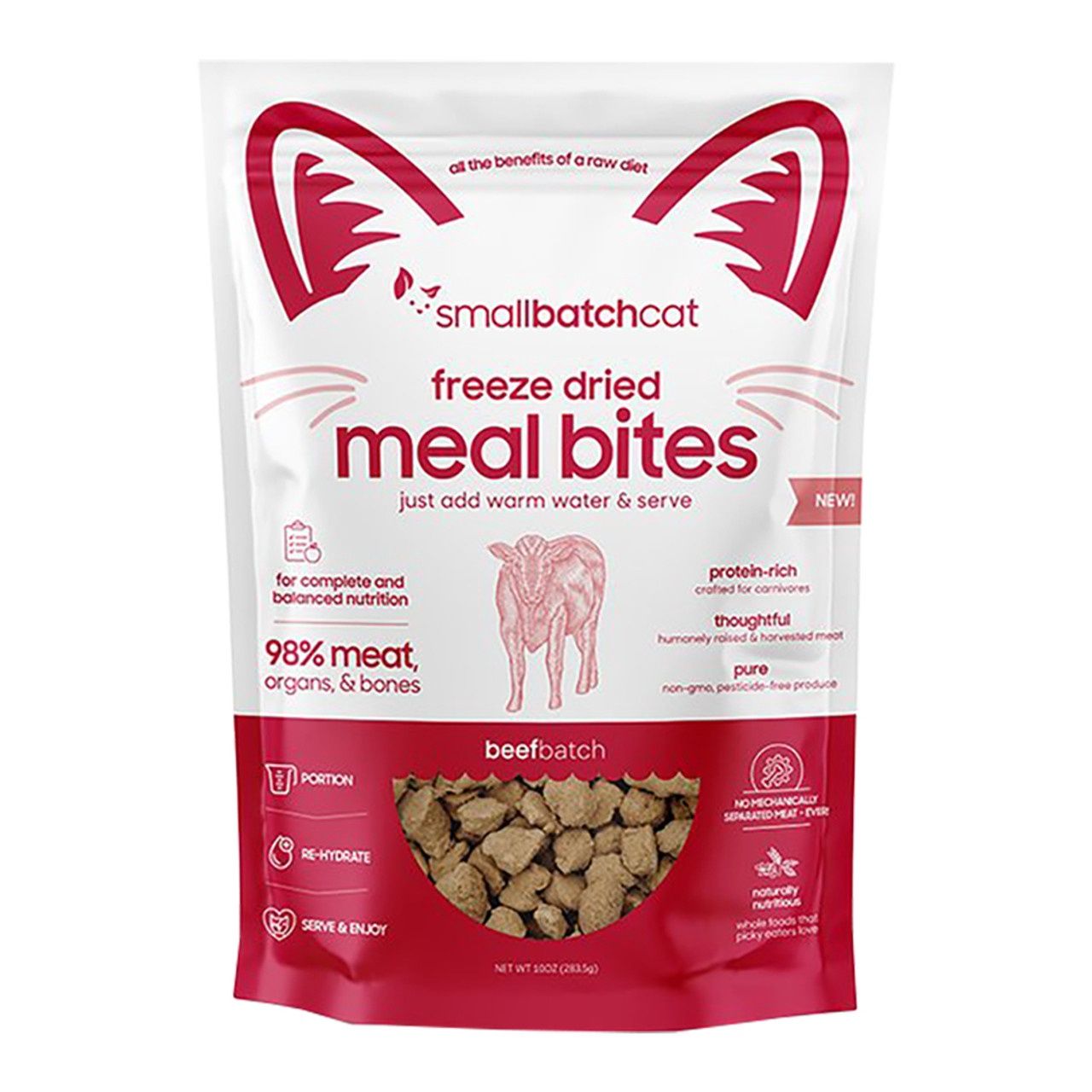 SMALLBATCH CAT MEALBITES BEEF FD