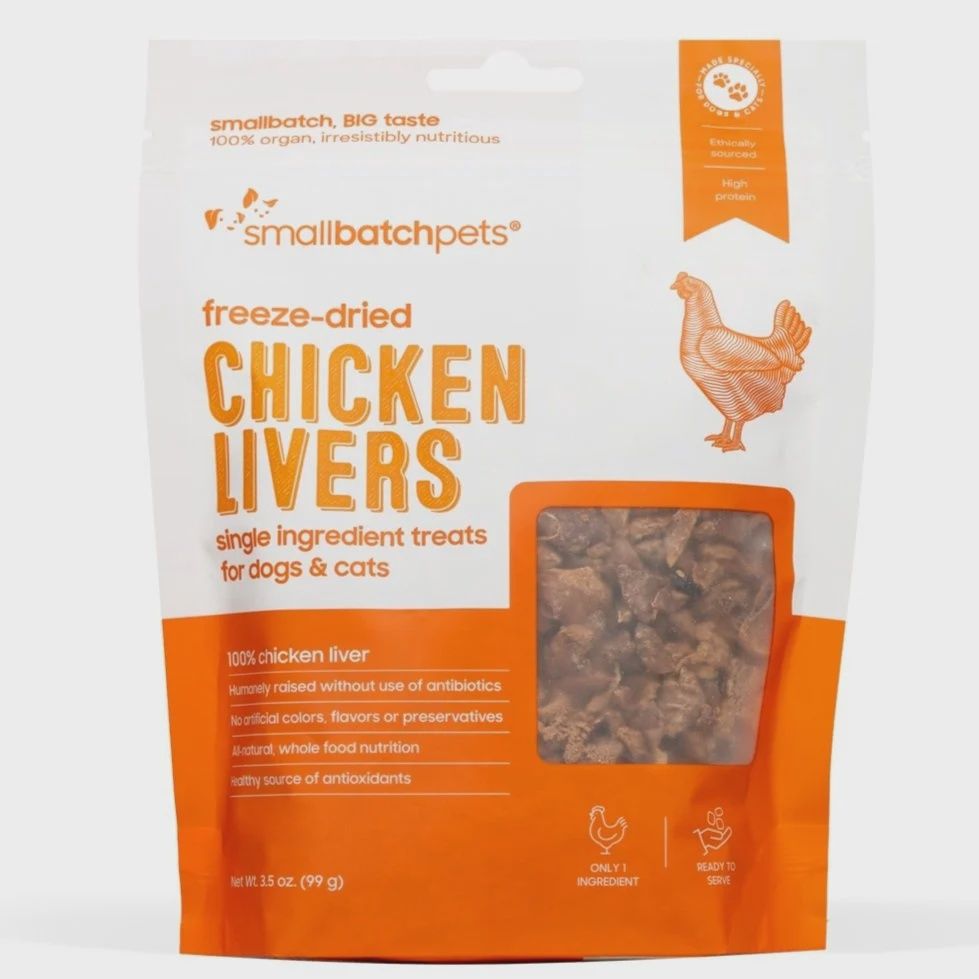 SMALLBATCH DOG CAT LIVER CHICKEN FD TREAT