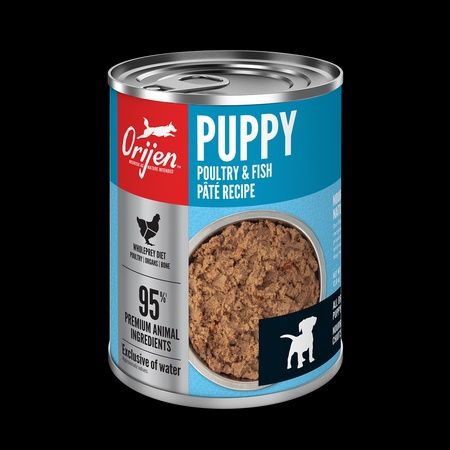 ORIJEN PUPPY POULTRY FISH PATE CAN 12.8OZ 12/CS