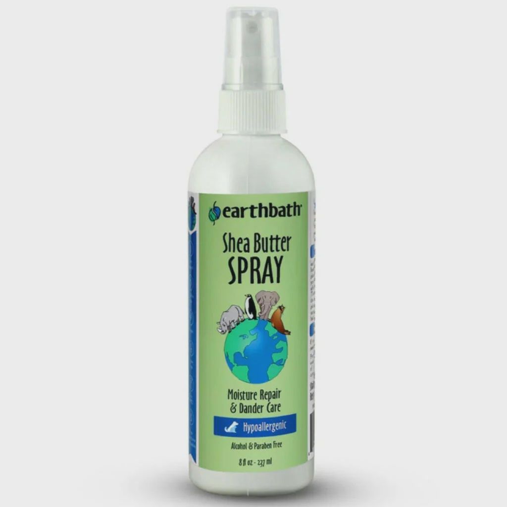 SHEA BUTTER HYPOALLERGENIC SPRAY 8oz PU3S EART 12/cs