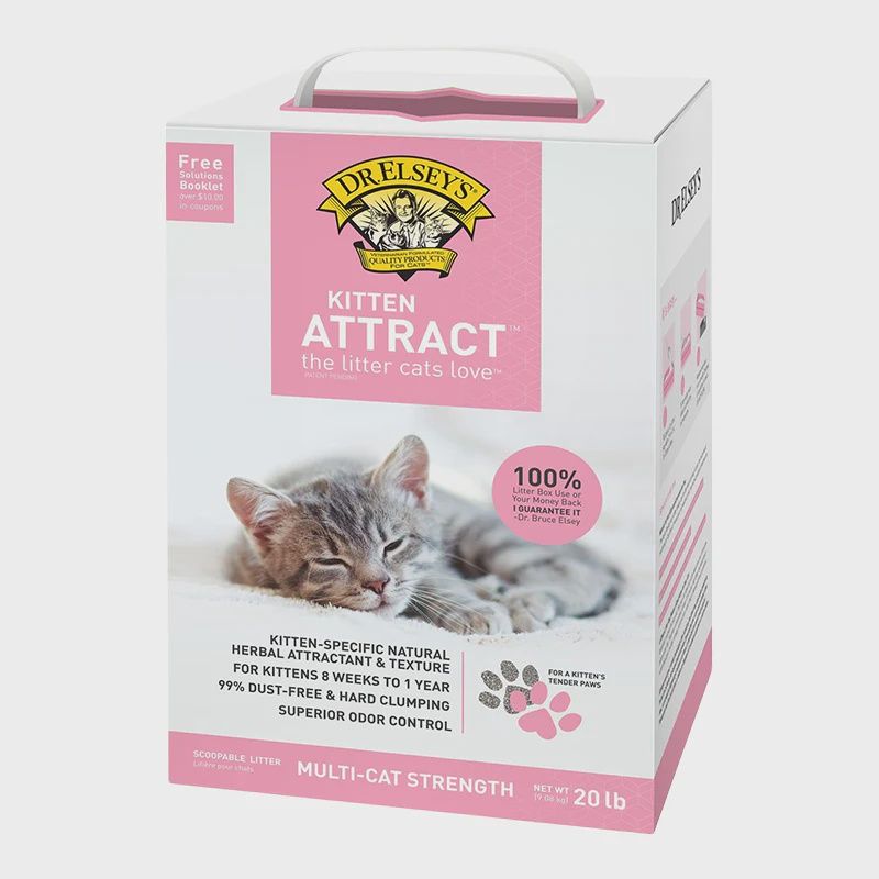KITTEN ATTRACT CAT LITTER 20# 00720 PRECIOUS 90/plt