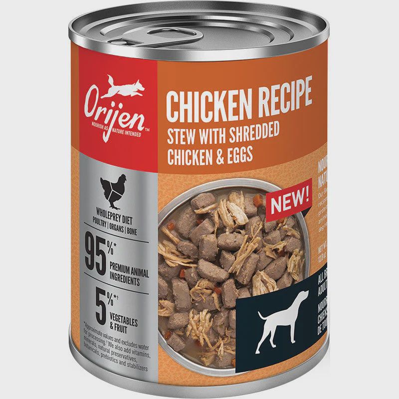 ORIJEN DOG CHICKEN STEW CAN 12.8OZ 12/CS