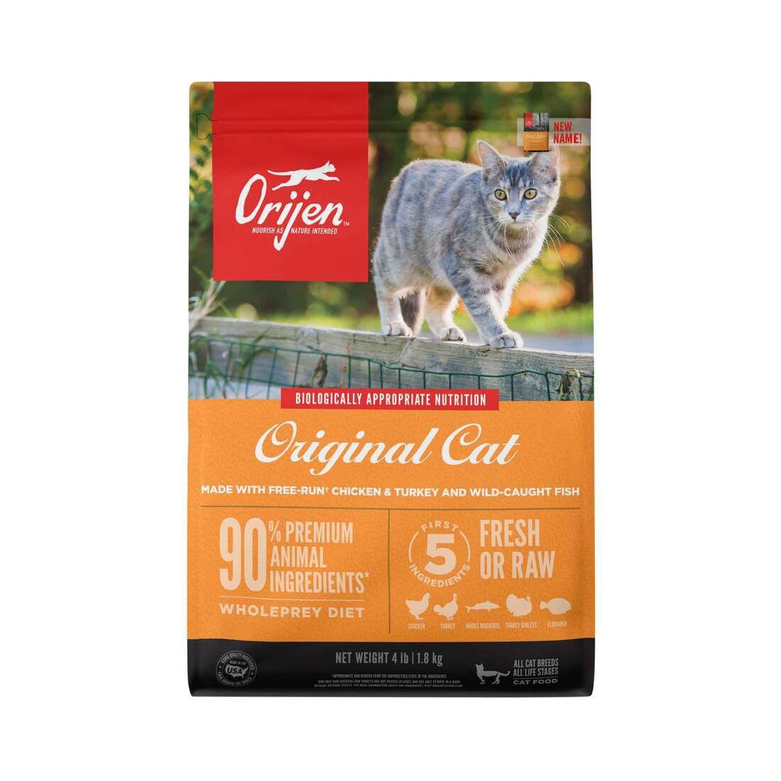 ORIJEN CAT ORIGINAL 4LB 8=CS