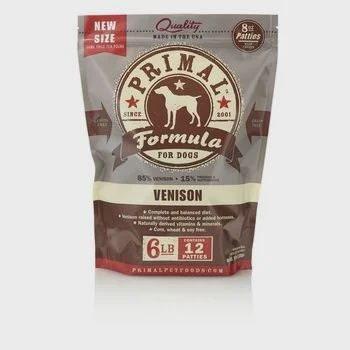 PRIMAL DOG PATTIES VENISON FROZEN