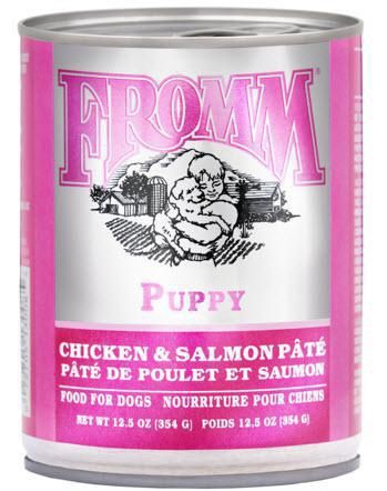 FROMM PUPPY CLASSIC CHICKEN SALMON PATE CAN
