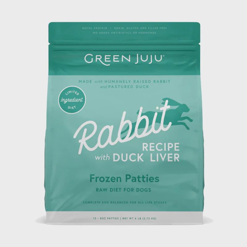 GREEN JUJU DOG CAT PATTIES RABBIT