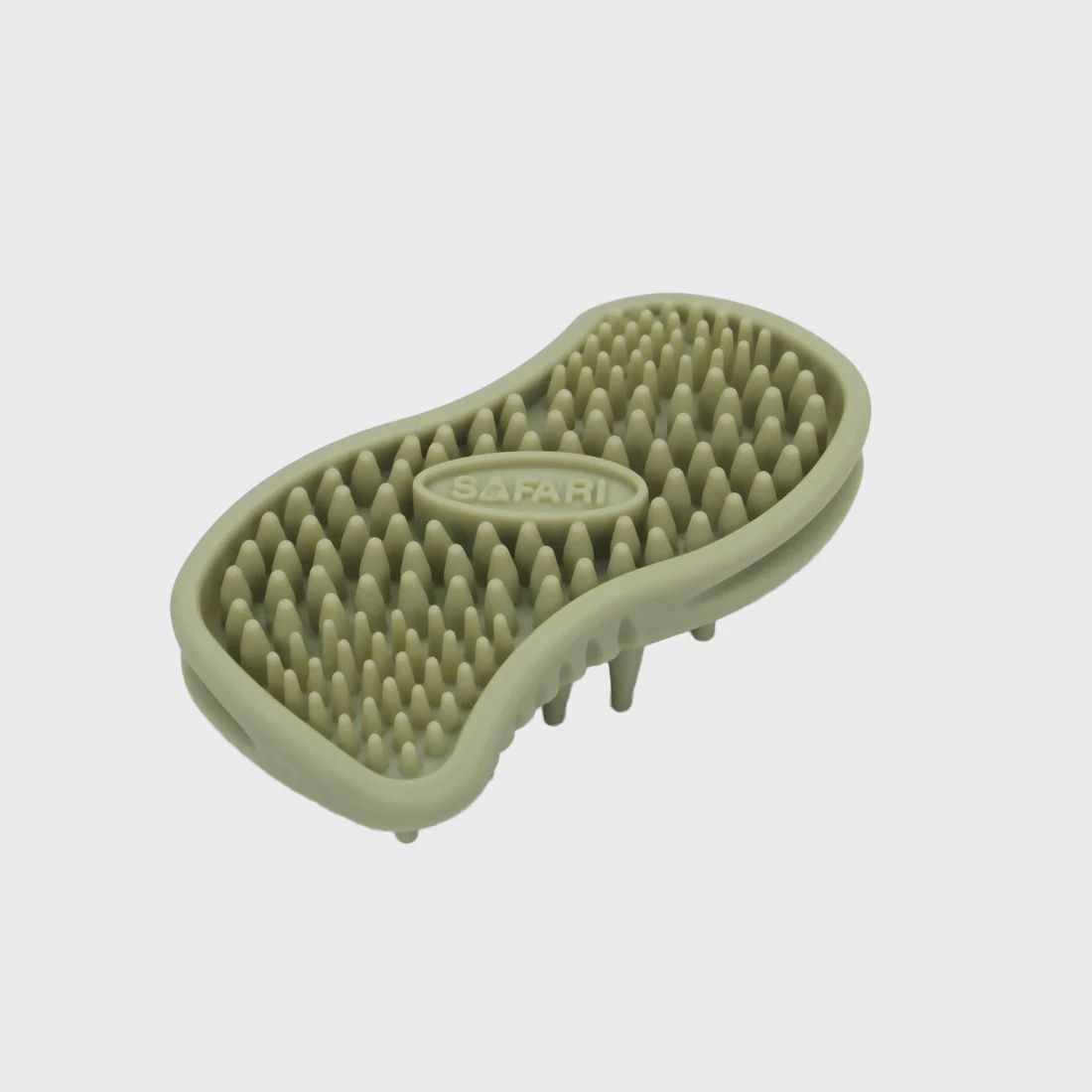 SAFARI CURRY RUBBER CAT BRUSH W420R 12/CS COA