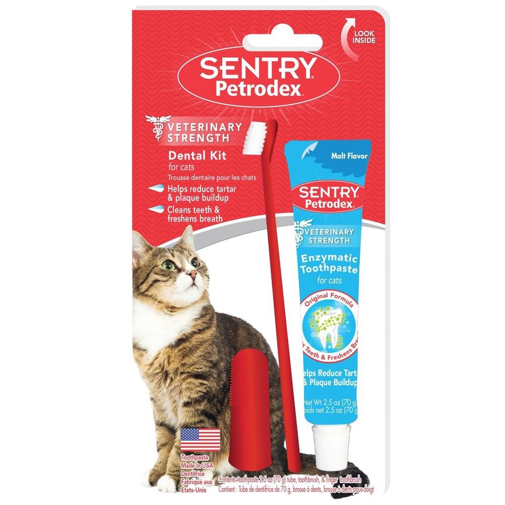 SENTRY PETRODEX DENTAL  KIT CAT MALT 22544 SERGEANT 12/C