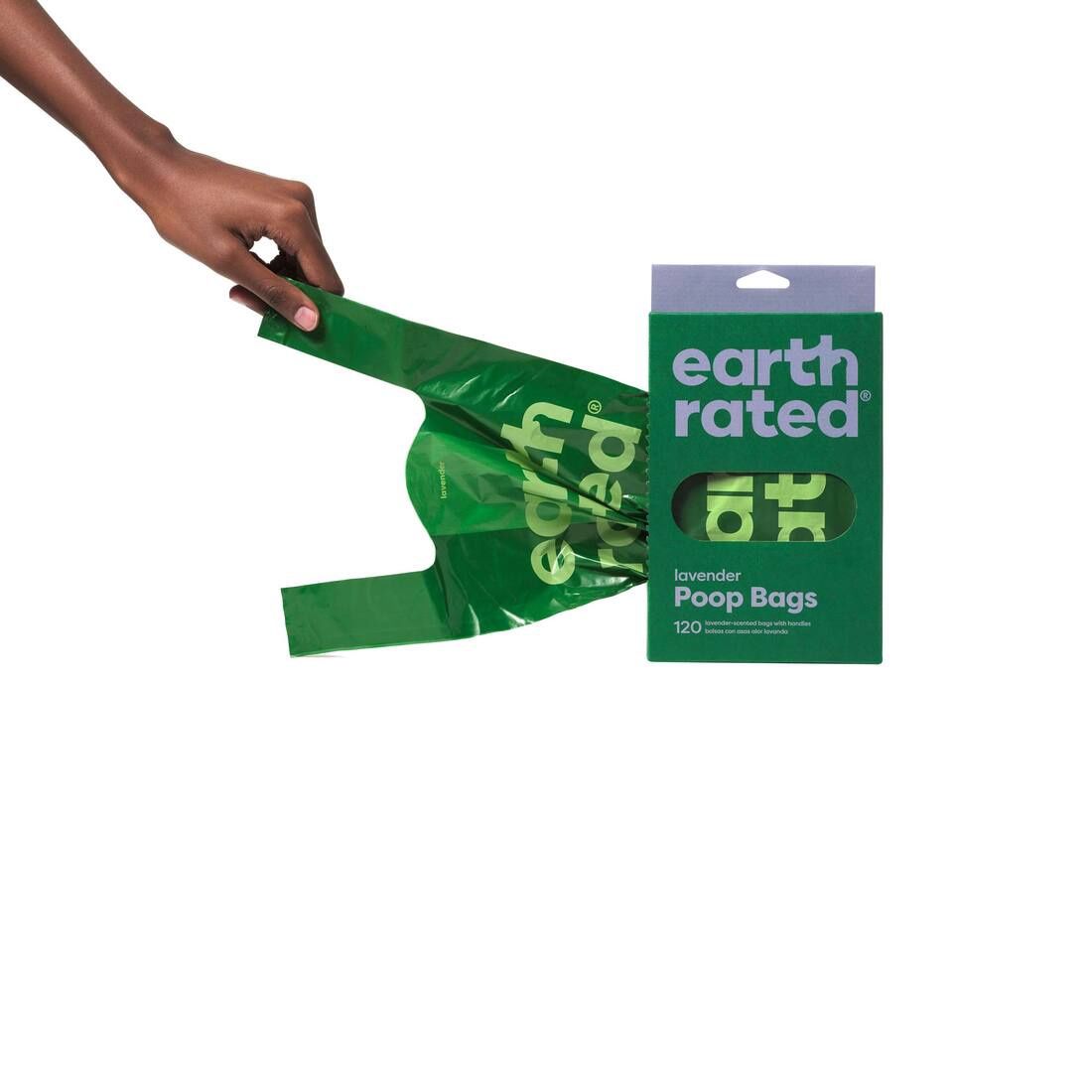 EARTH RATED 120 HANDLE BAGS SCENTED