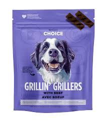 CHOICE DOG GRILLIN GRILLERS BEEF TREAT
