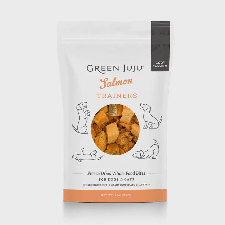 GREEN JUJU DOG TRAINING TREAT SALMON FD