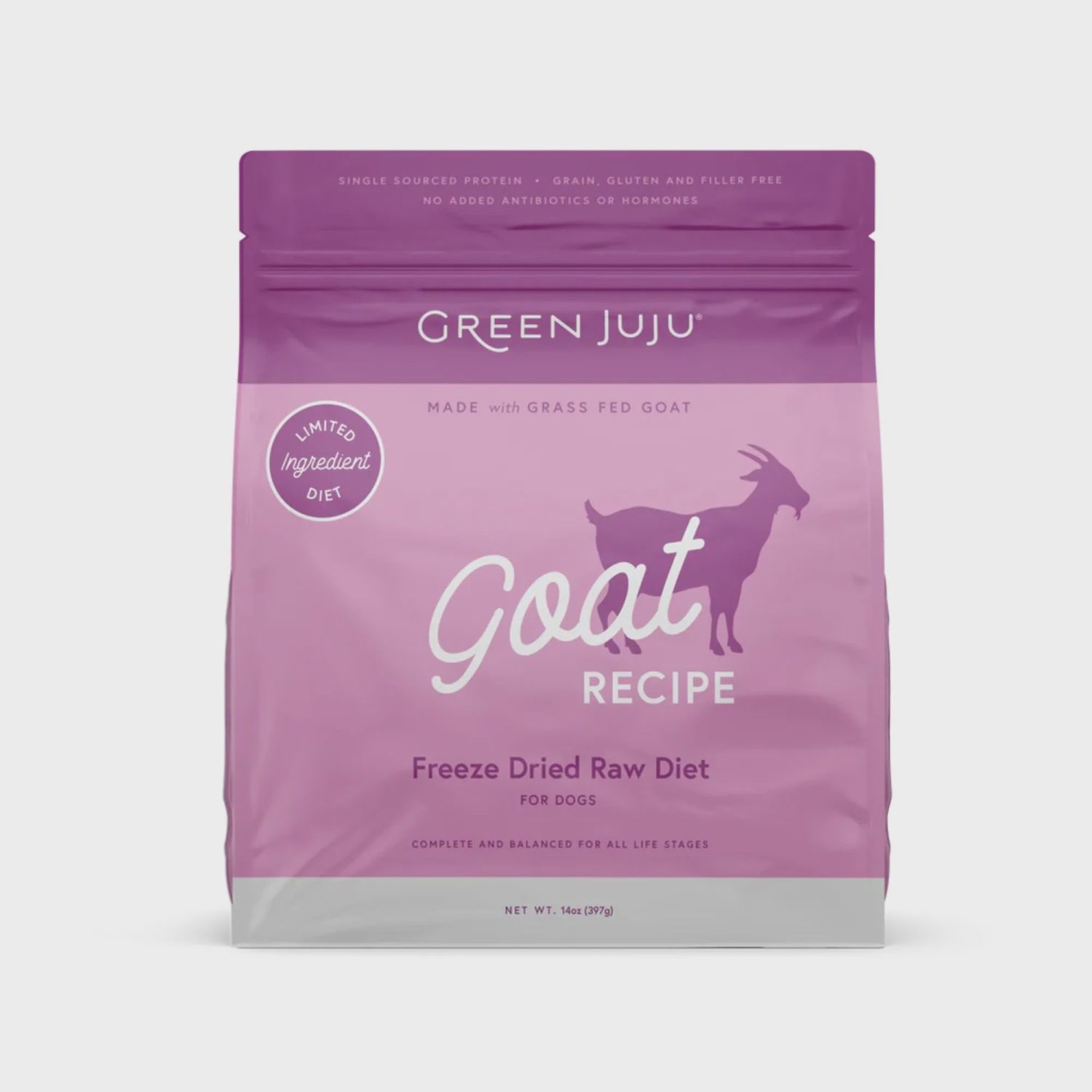 GREEN JUJU DOG LIMITED INGREDIENT, DIET GOAT