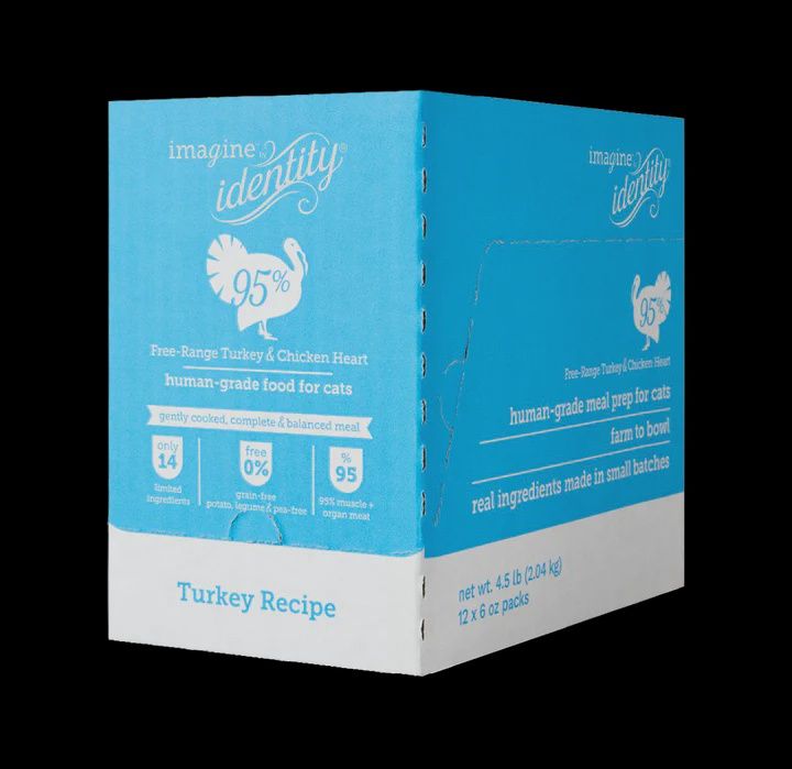 IDENTITY CAT GENTLY COOKED IMAGINE, TURKEY FROZEN 6OZ 12/CS
