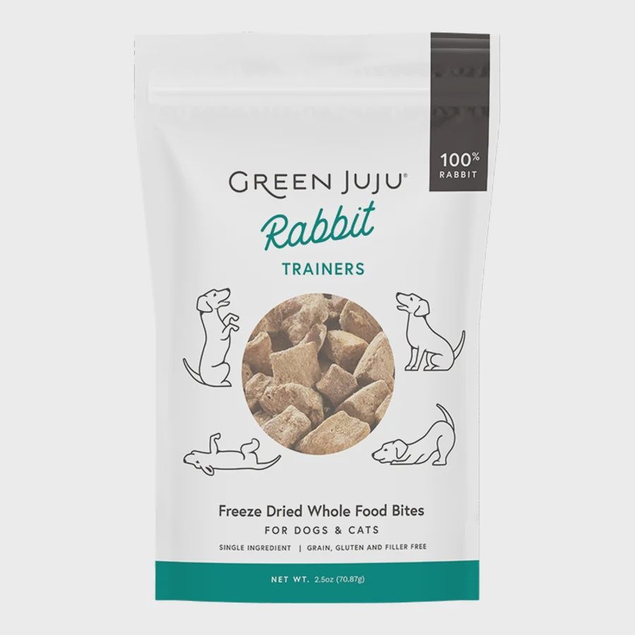 GREEN JUJU DOG TRAINING TREAT RABBIT FD