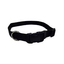 COLLAR NYLON ADJ 3/4" BLACK 6601 MED 14-20" COA