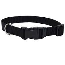 COLLAR NYLON ADJ 3/8" BLACK 6301 XSMALL 8-12" COA