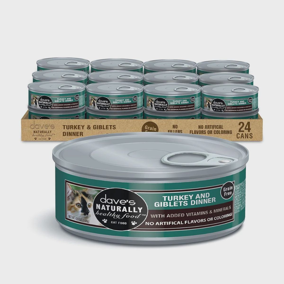 NH TURKEY &amp; GIBLETS DINNER CAT