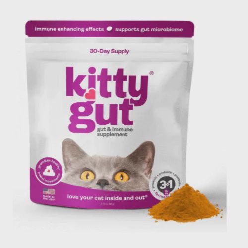 MUTT GUT CAT KITTY GUT POUCH 60G, 12=CS