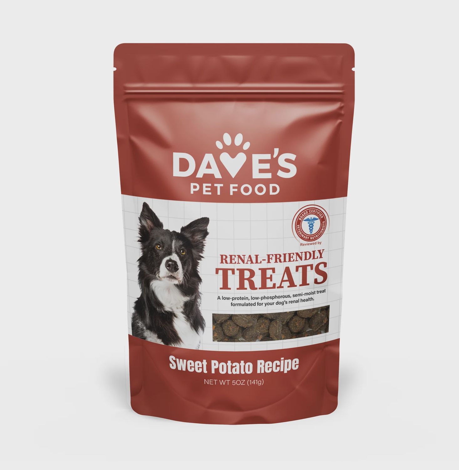 RENAL DOG TREAT 5oz 19148 DAVES 8/cs