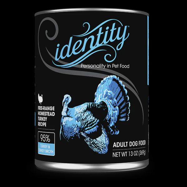 IDENTITY DOG TURKEY CAN 13OZ 12/CS