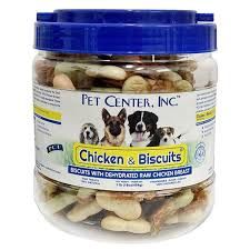 CHICKEN &amp; BISCUITS 1# CHB-160 PET CENTER 24/cs