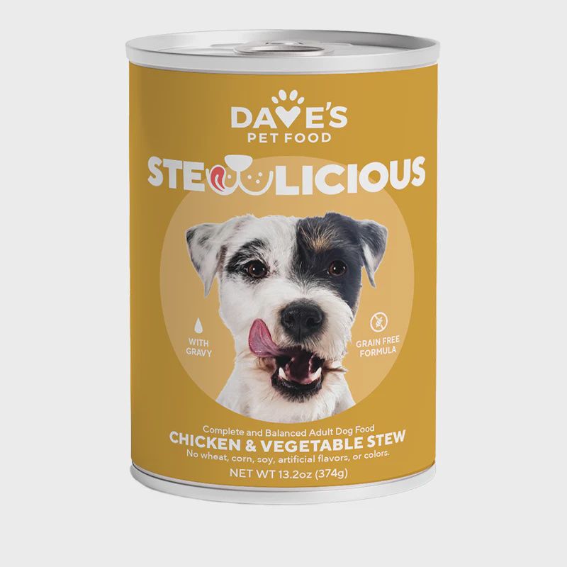 STEWLICIOUS CHICKEN &amp; VEGGIES DOG